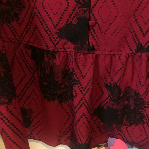 Michel studio ruffle top size 18 - Picture 5 of 8